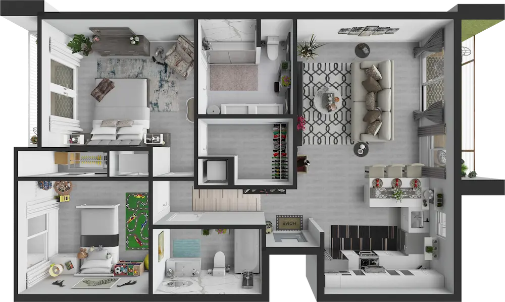 Onyx 3D floor plan