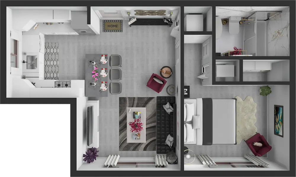 Topaz 3D floor plan